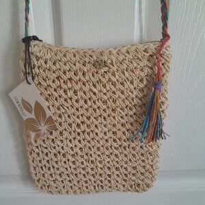 Straw World Inc Crossbody Mini Bag by Cappelli